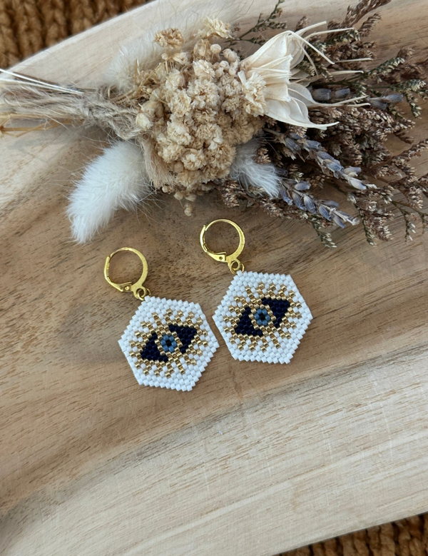 Miyuki Beaded Earrings #10