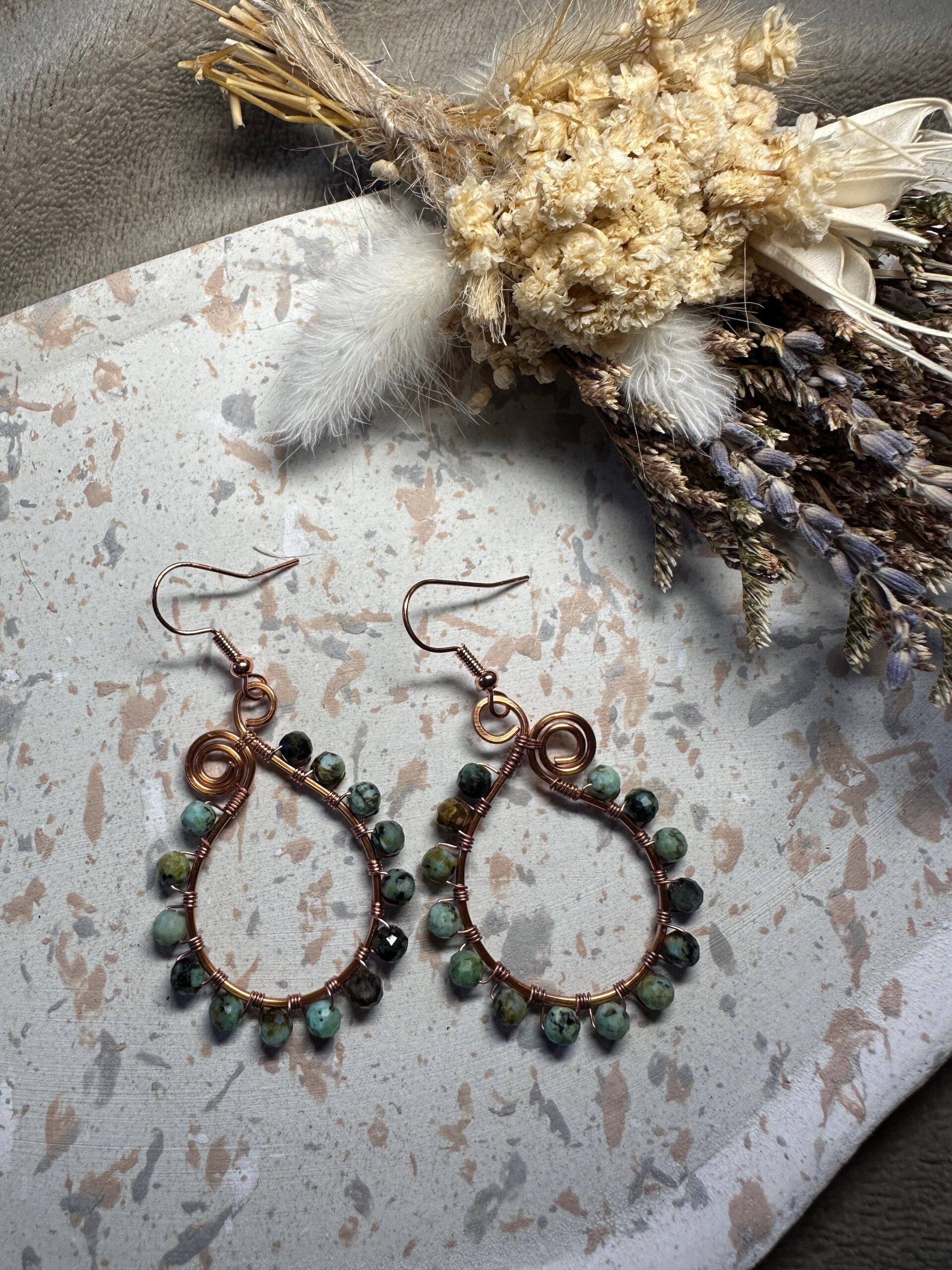 African Turquoise Paisley