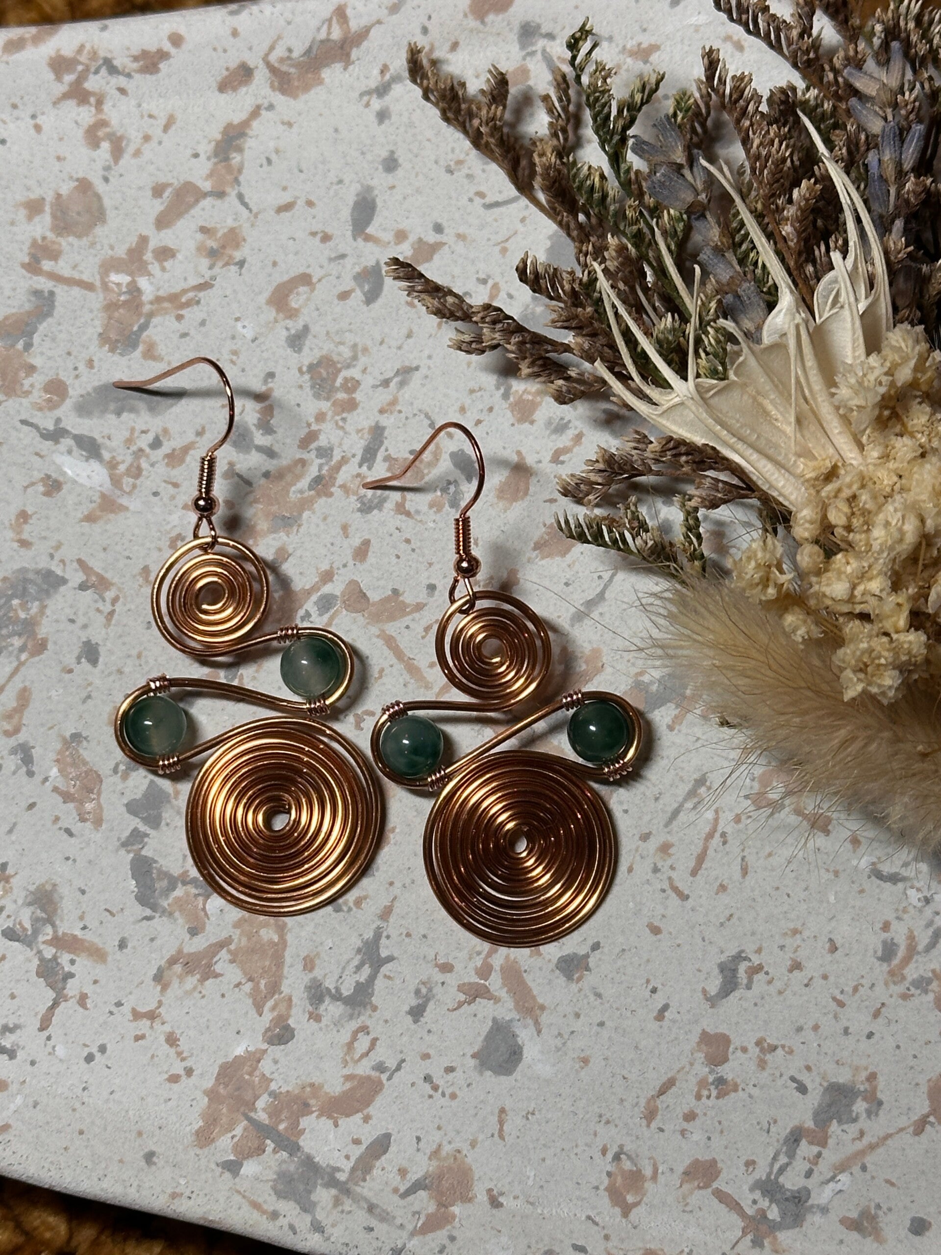 Swirl Chalcedon Coil