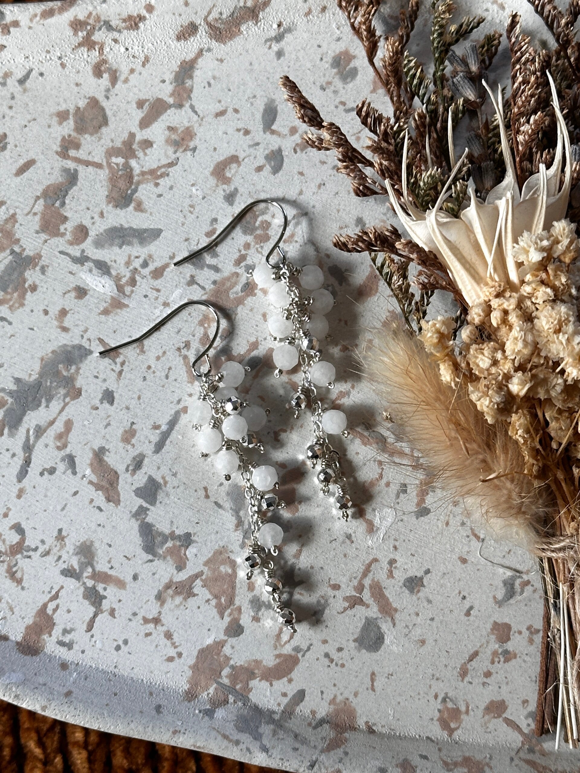 Drop Dangle Moonstone