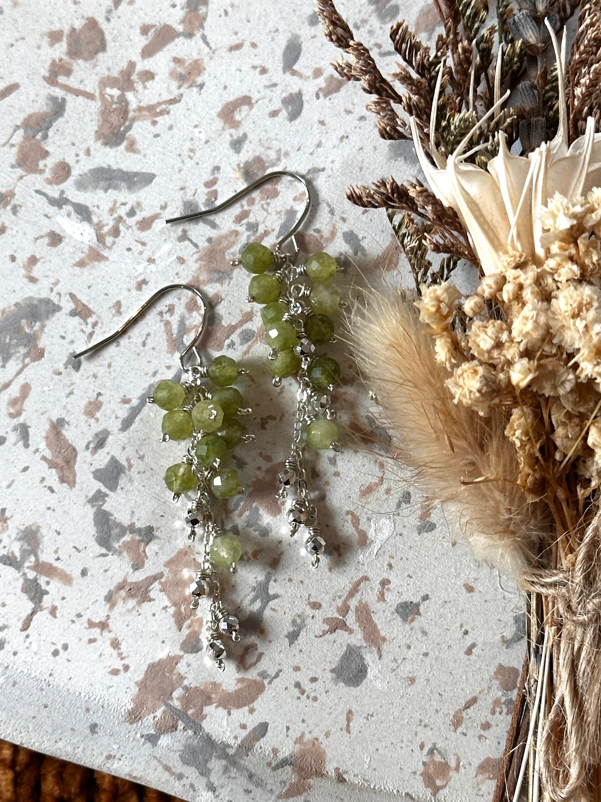 Drop Dangle Peridot