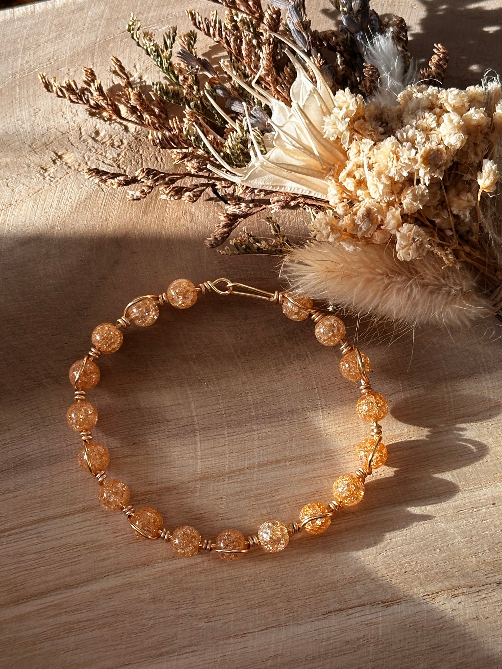 Braided Quartz Bracelet