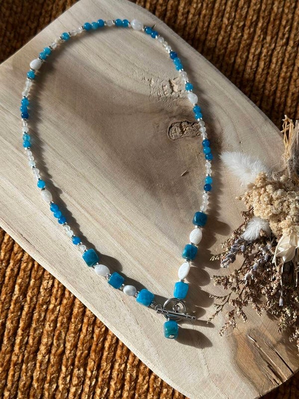 Apatite & Moonstone Necklace