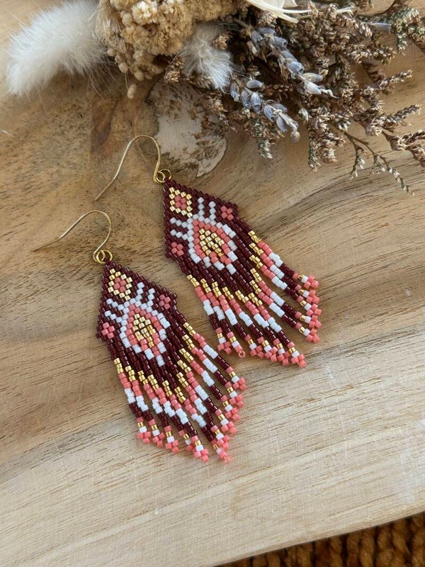 Miyuki Beaded Earrings #8