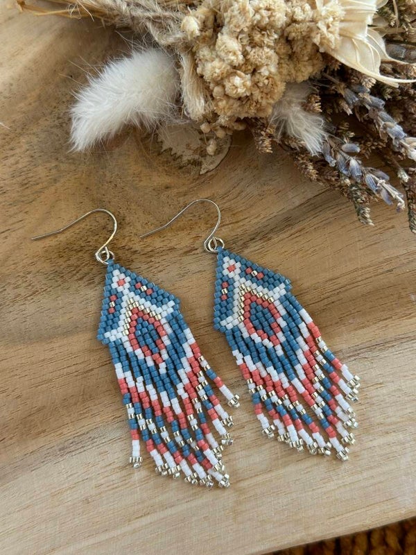 Miyuki Beaded Earrings #7