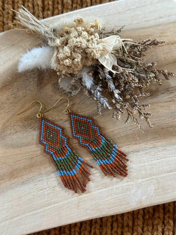 Miyuki Beaded Earrings #4