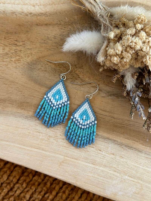 Miyuki Beaded Earrings #3