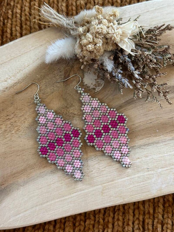 Statement Beaded Earrings #5