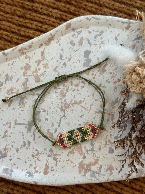 Miyuki - Cord Bracelet #4