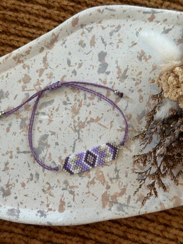 Miyuki - Cord Bracelet #6