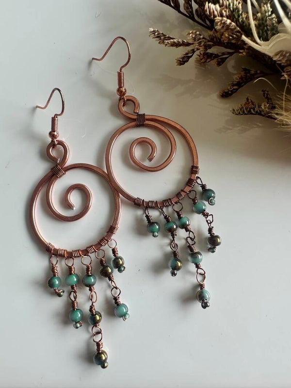 Aluminium Circle Chandelier #1