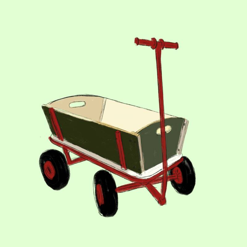 Bollerwagen ©Lina Mörking