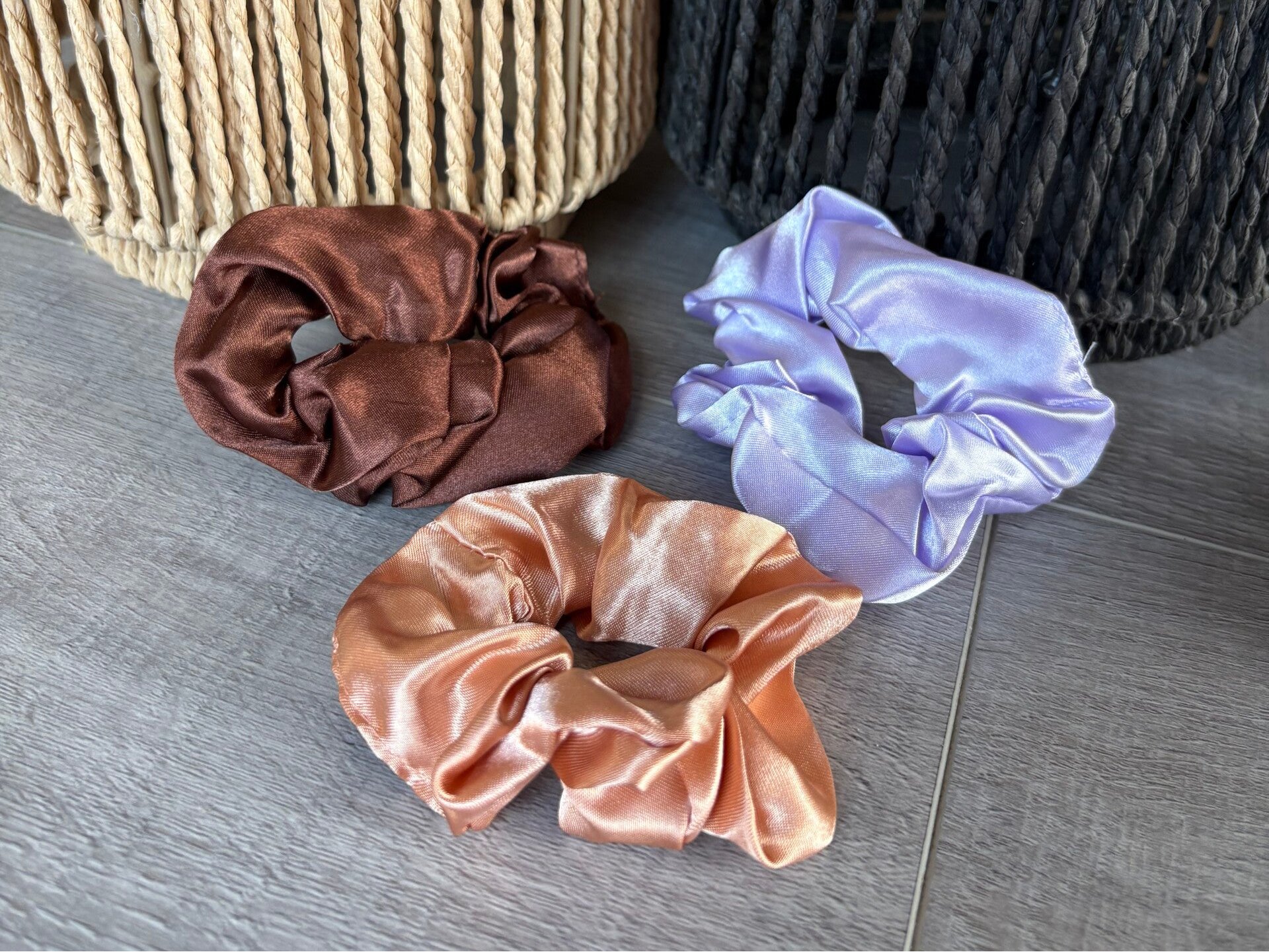 Scrunchie satijn