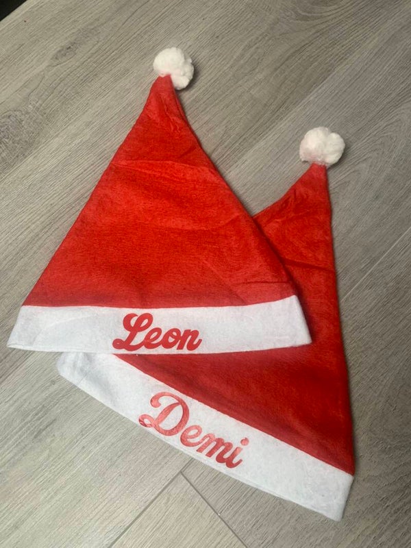 Kerstmuts met naam