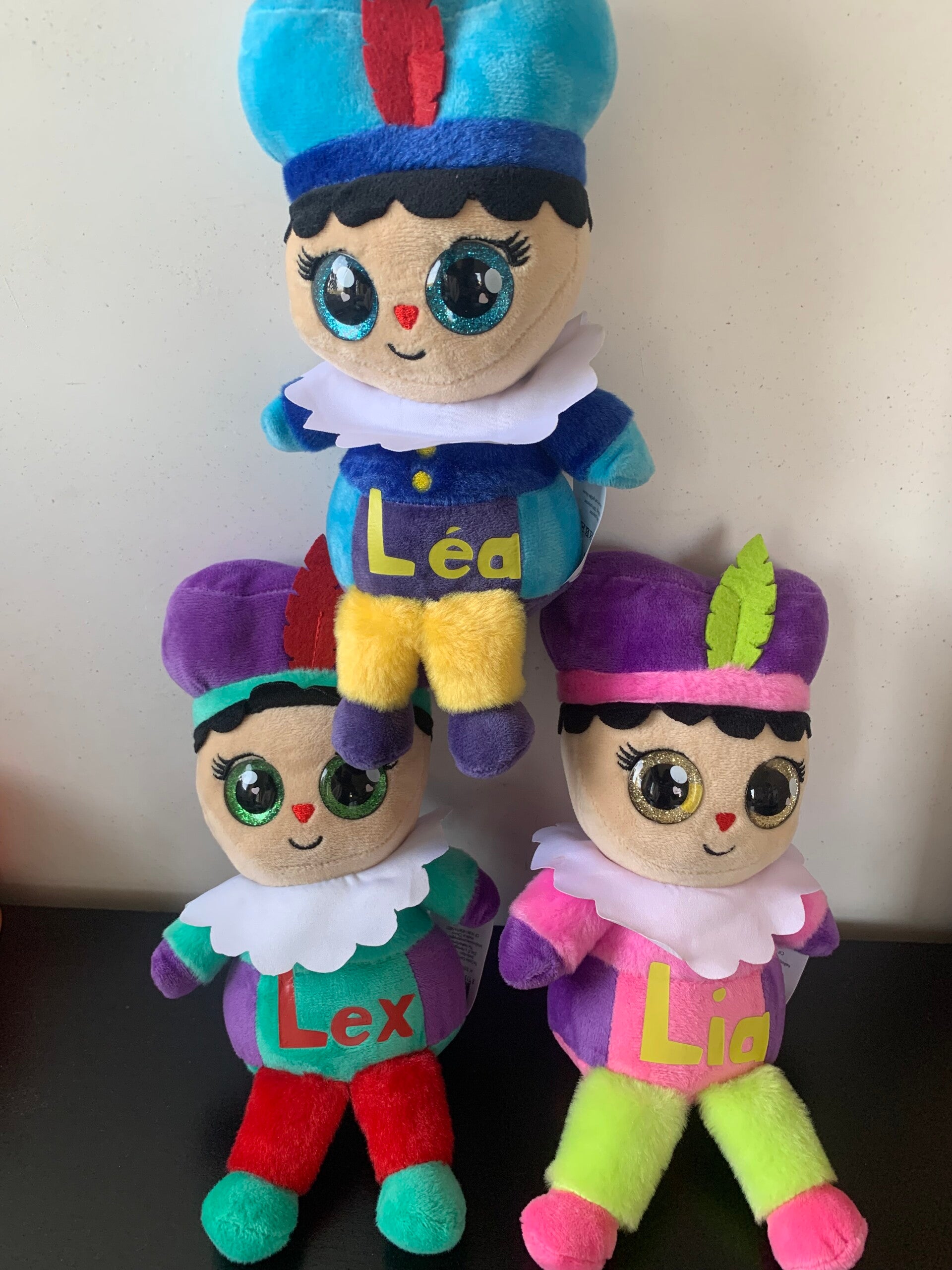 Sinterklaas knuffel met naam