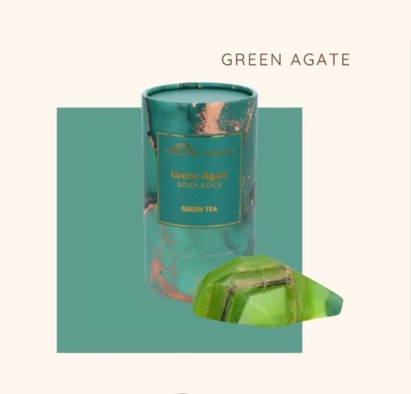 Kristalzeep Groene Agaat