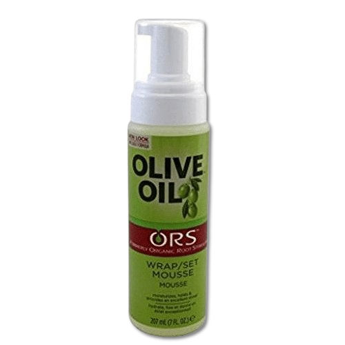 ORS Olive Oil Hold & Shine Wrap Set Mousse 207ml