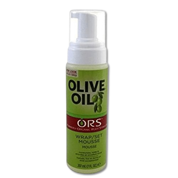 ORS Olive Oil Hold & Shine Wrap Set Mousse 207ml