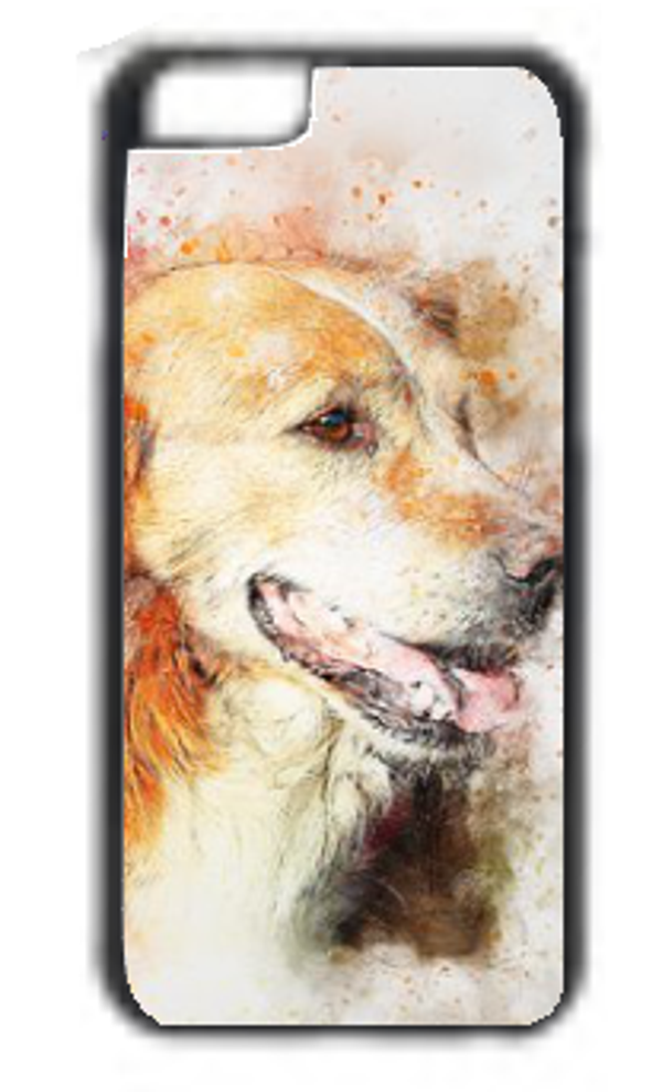I phone 6 & 6S hoesje  Golden retriever