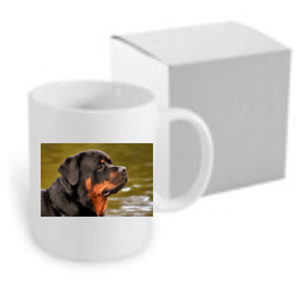 Mok met eigen foto + doosje