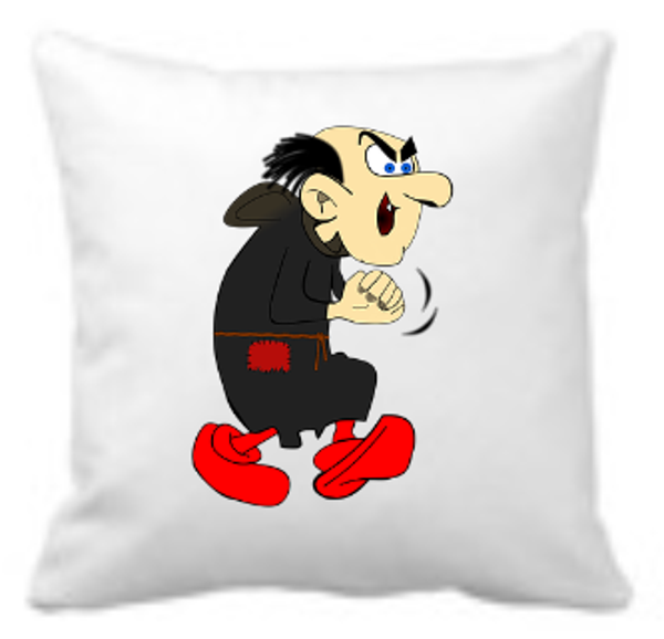 Gargamel kussen 