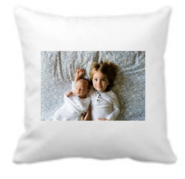 kussen met eigen foto zonder tekst