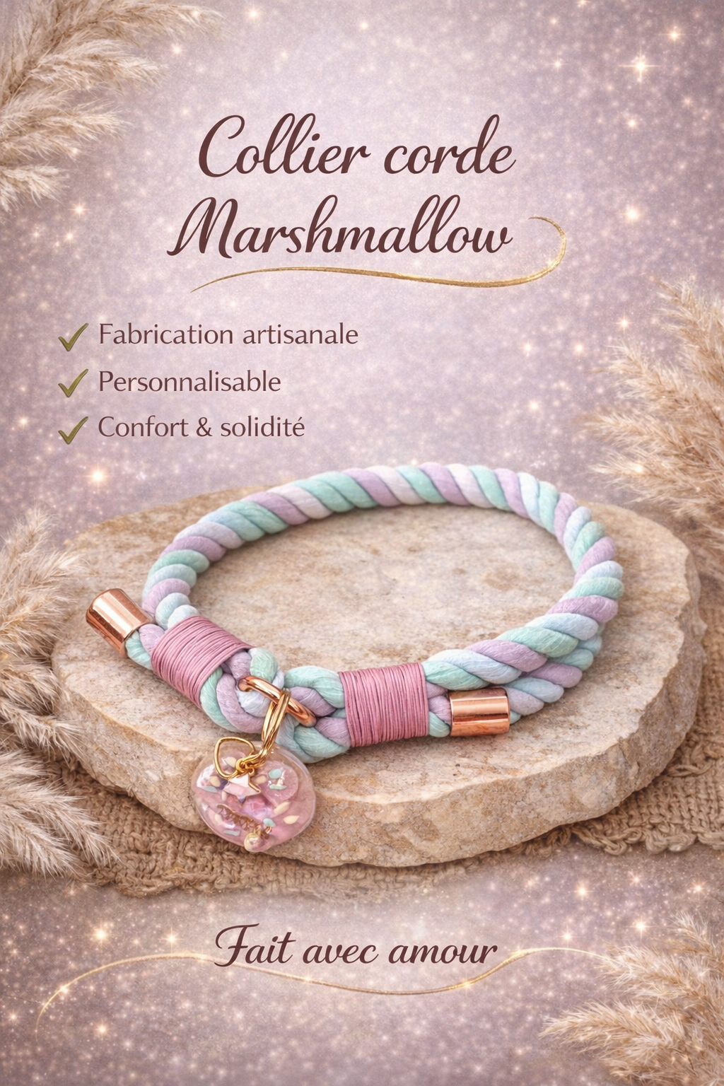 Collier Paracorde Double