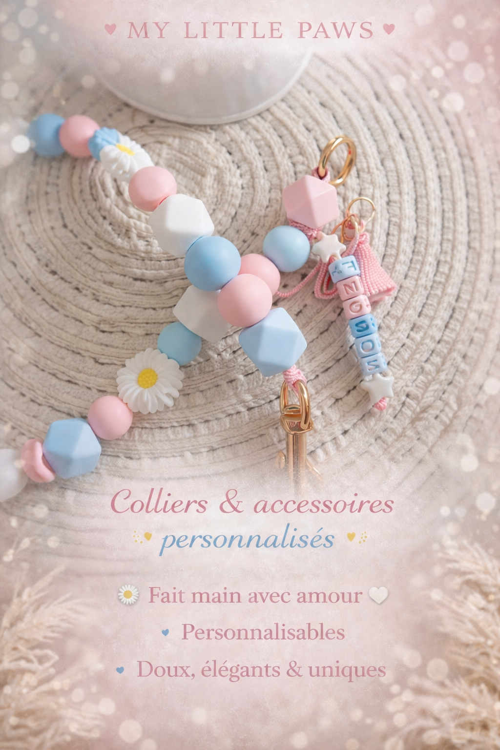 Collier Perle Silicone