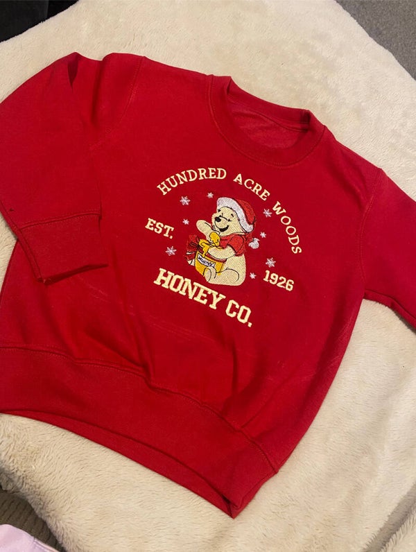 Winnie the Pooh Christmas sweatshirt