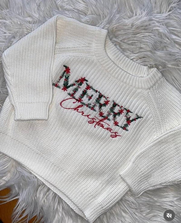 Merry Christmas Knitted jumper 🎅🎄
