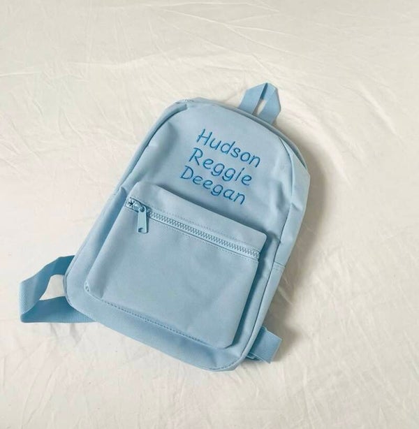 3 Name Backpack 🎒