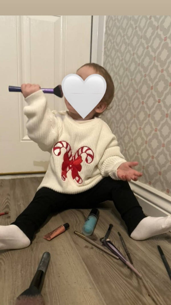 Candy Cane Knitted Jumper