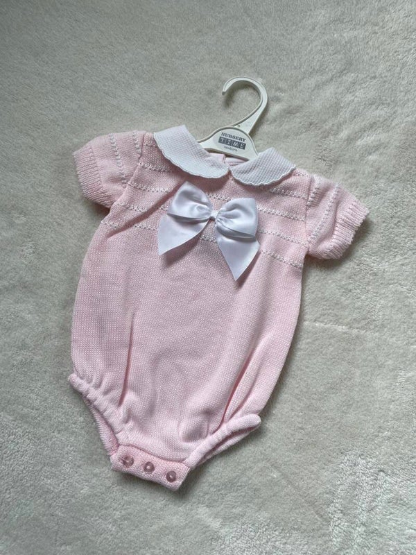 Short bow romper