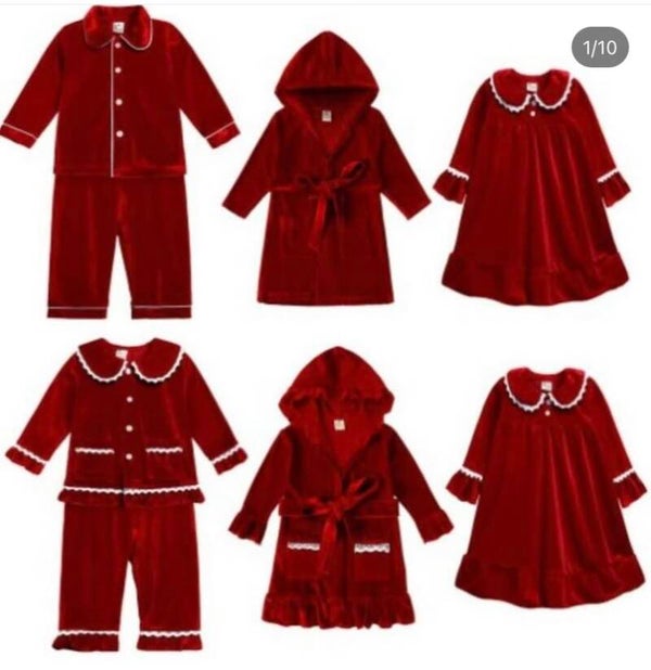 Christmas Velvet Pyjamas ❤️
