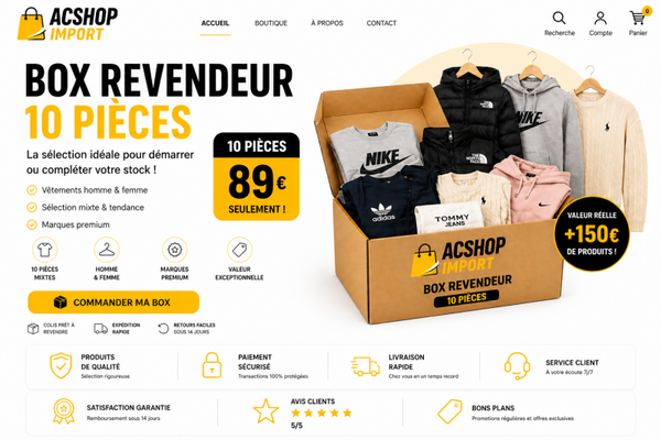 🔹 🔰 BOX 10 PIÈCES