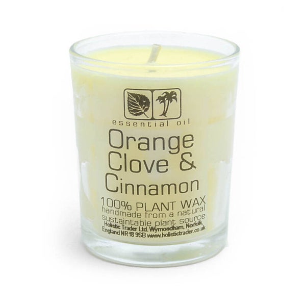 Votive Orange Clove and Cinnamon Candle