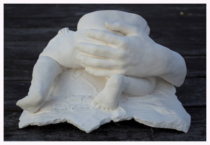 Baby & Mom in Classic White