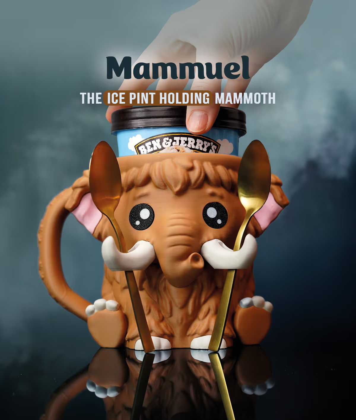 Mammoth Ice Cream Pint Holder