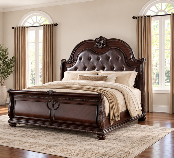 Luxurious Traditional King Bed