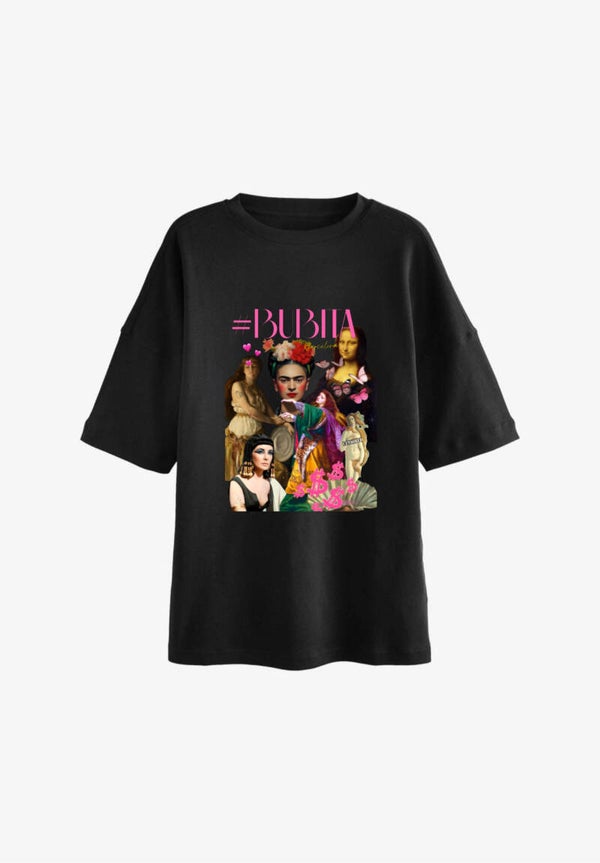 T-Shirt #BUBITA ALL QUEENS <black>