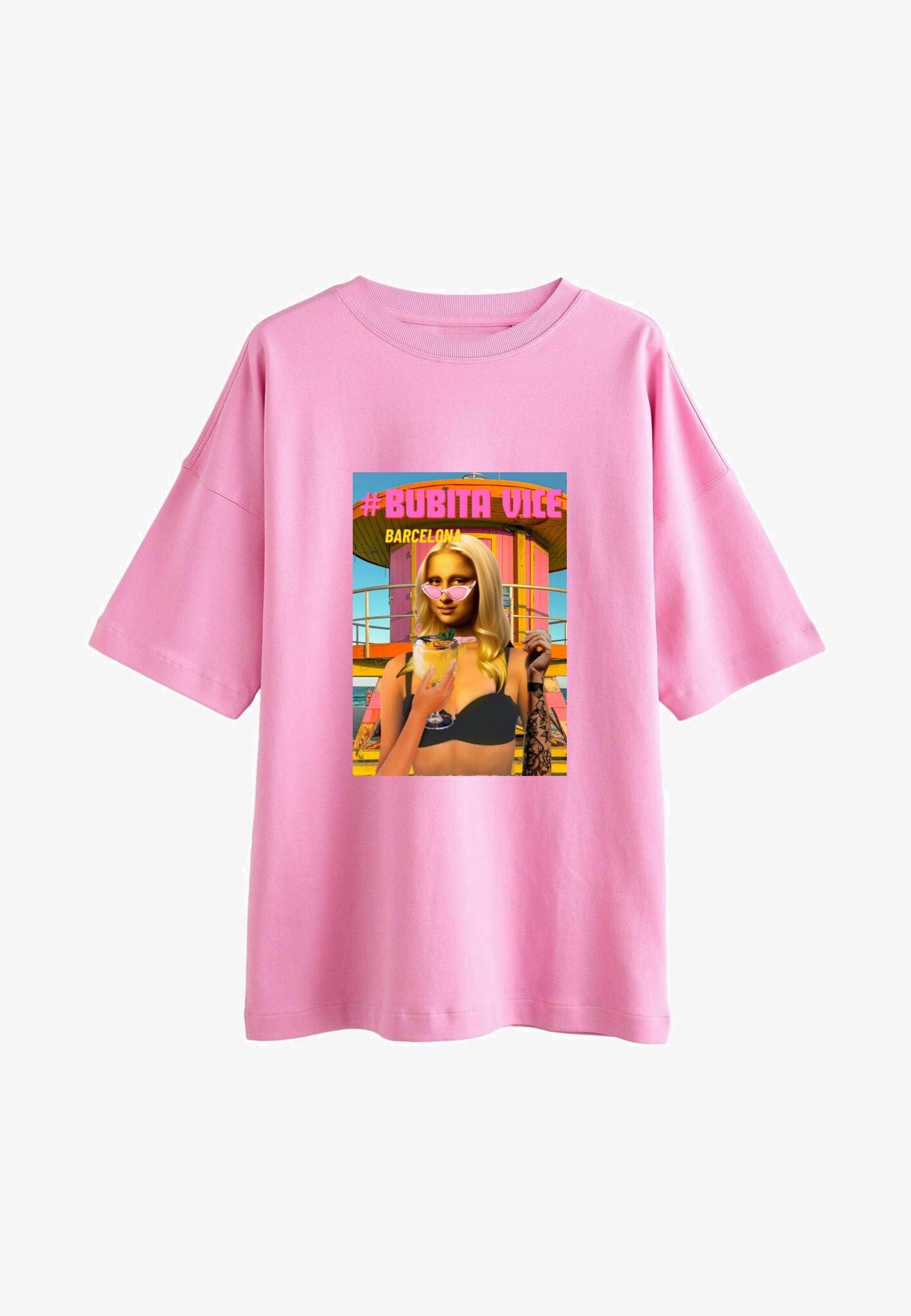 T-Shirt #BUBITA MONNALISA <pink>