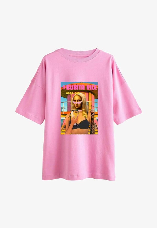 T-Shirt #BUBITA MONNALISA <pink>