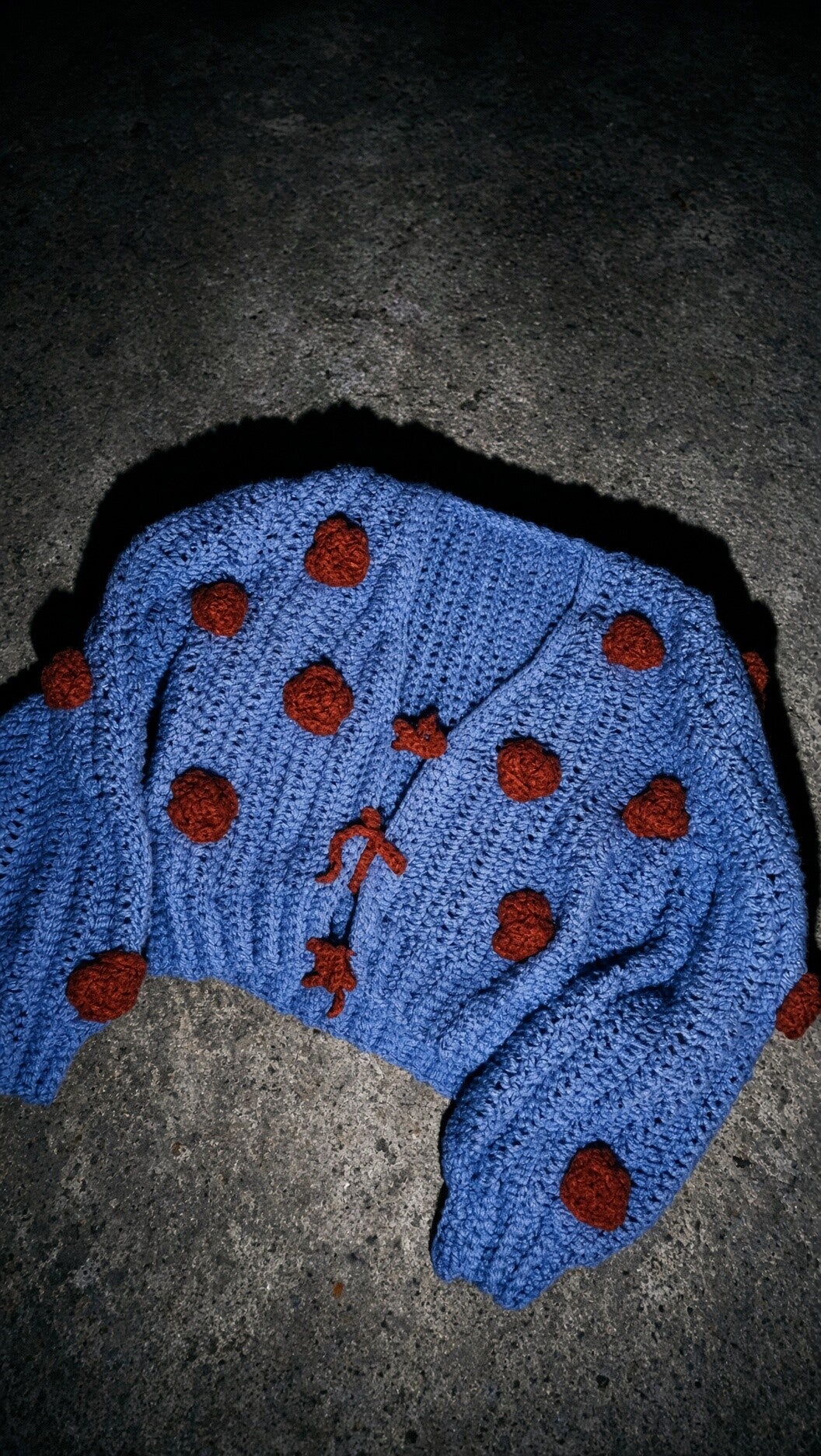 "Red Rose" CARDIGAN