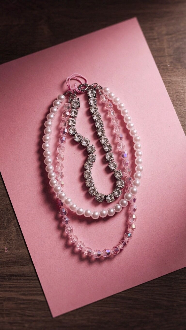 "Doll World" NECKLACE <pink>