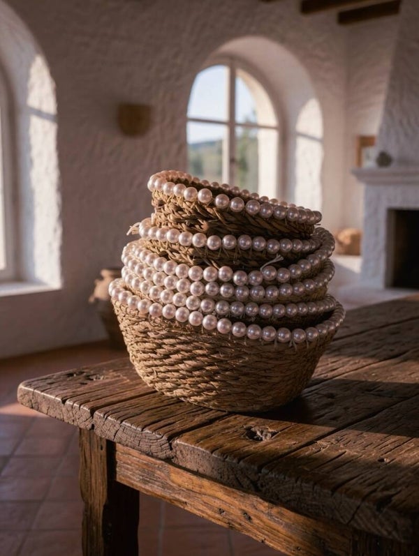 Small Pearl Basket