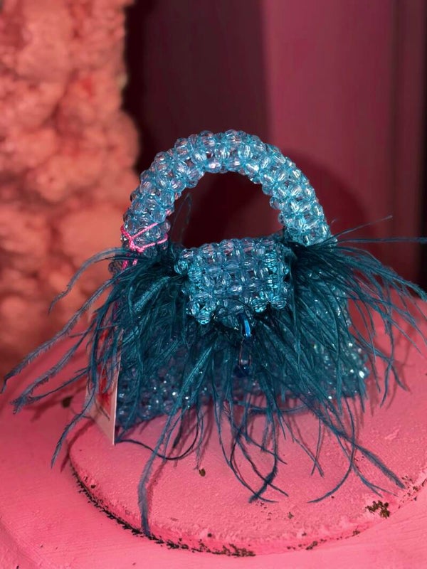 "Blue Bird" mini bag