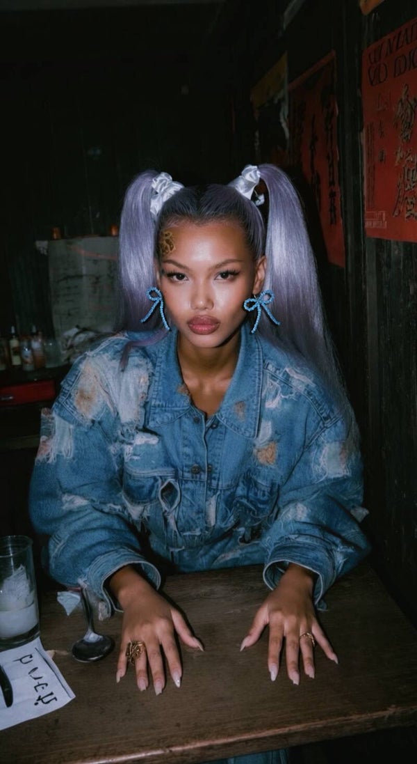 🩵BLUE BOW EarRings