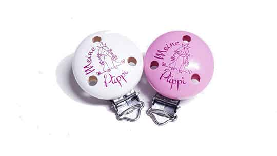 Holz Motivclip Meine Püppi