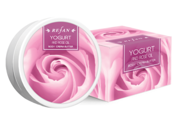 Joghurt Rose Körpercreme