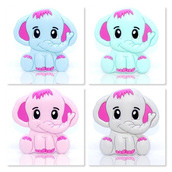 Elefant farbig